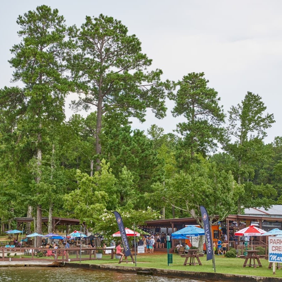 Community Space of a Lake Martin Neighborhood