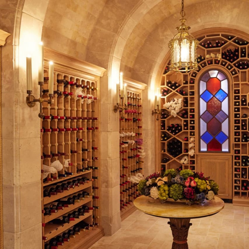 Wine Cellar in a Lake Martin Home