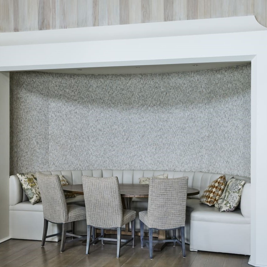 Breakfast Nook in a Lake Martin Estate