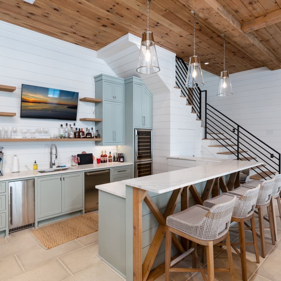 Home Bar in a Lake Martin Estate