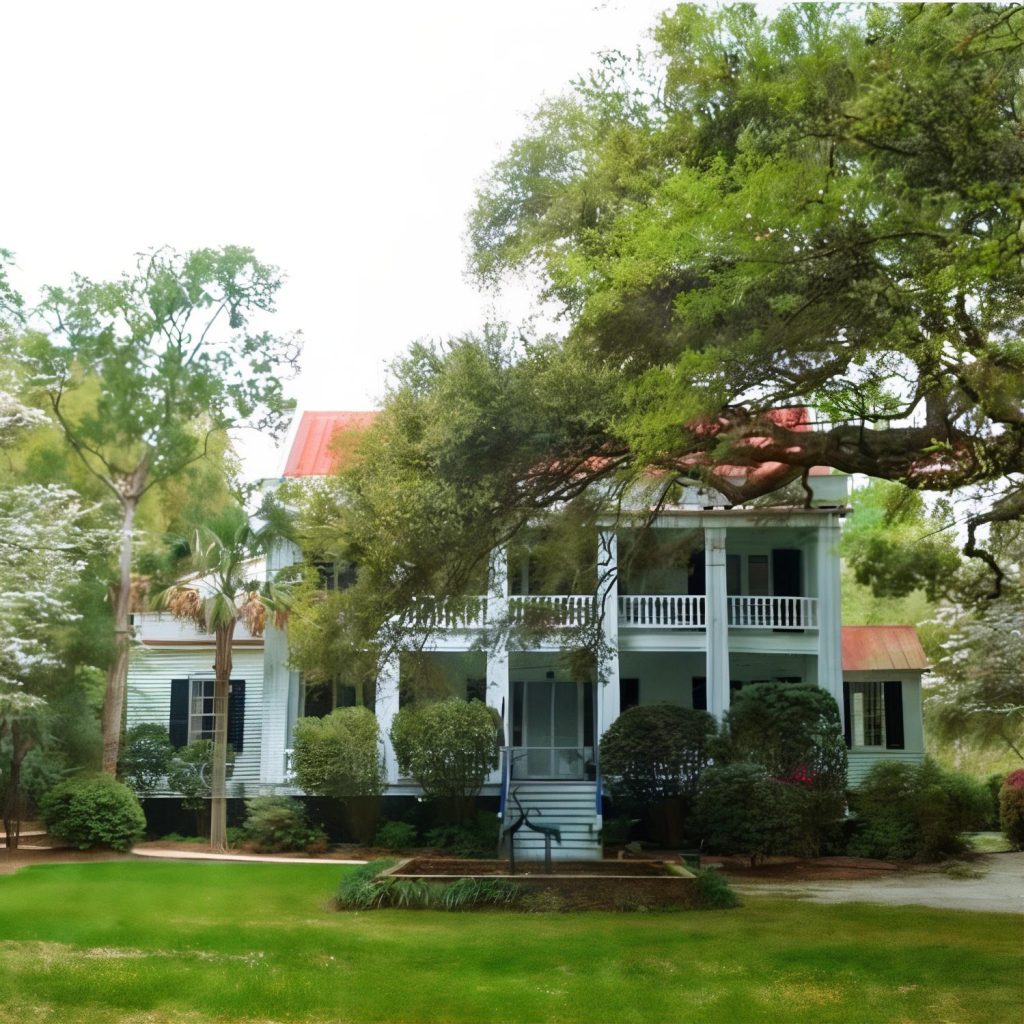 Front View of Brett Gardner's Summerville Home