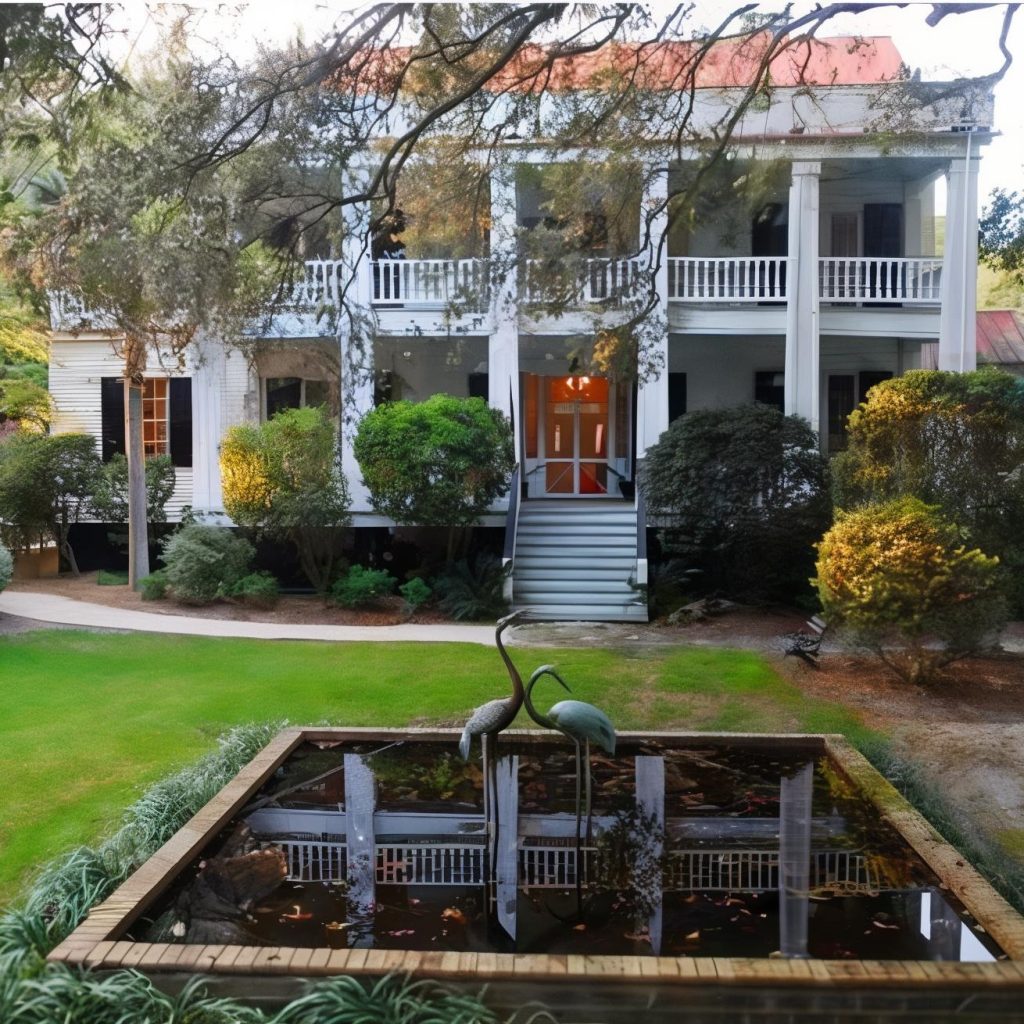Front View of Brett Gardner's Summerville Home