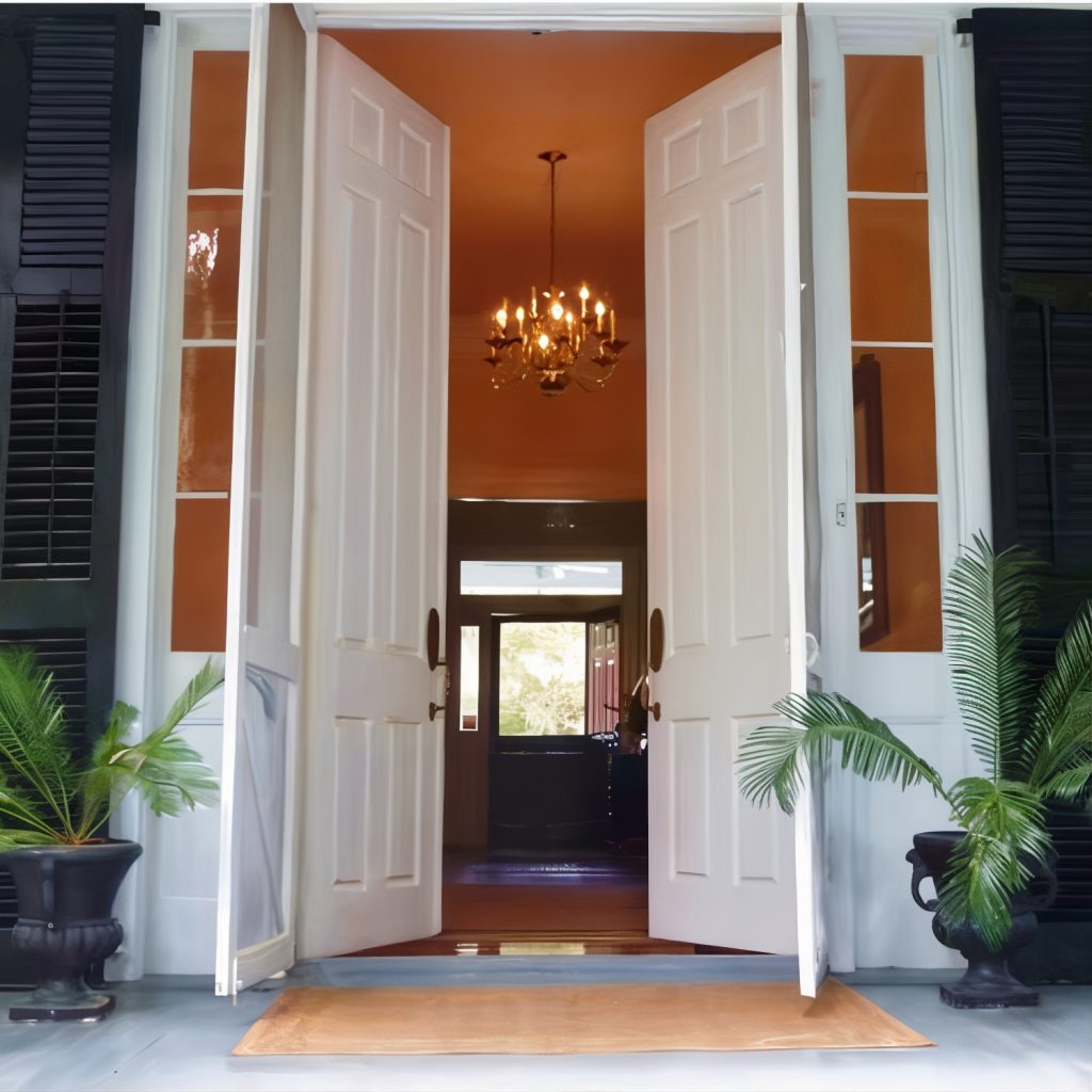Front Door in Brett Gardner's Summerville Home