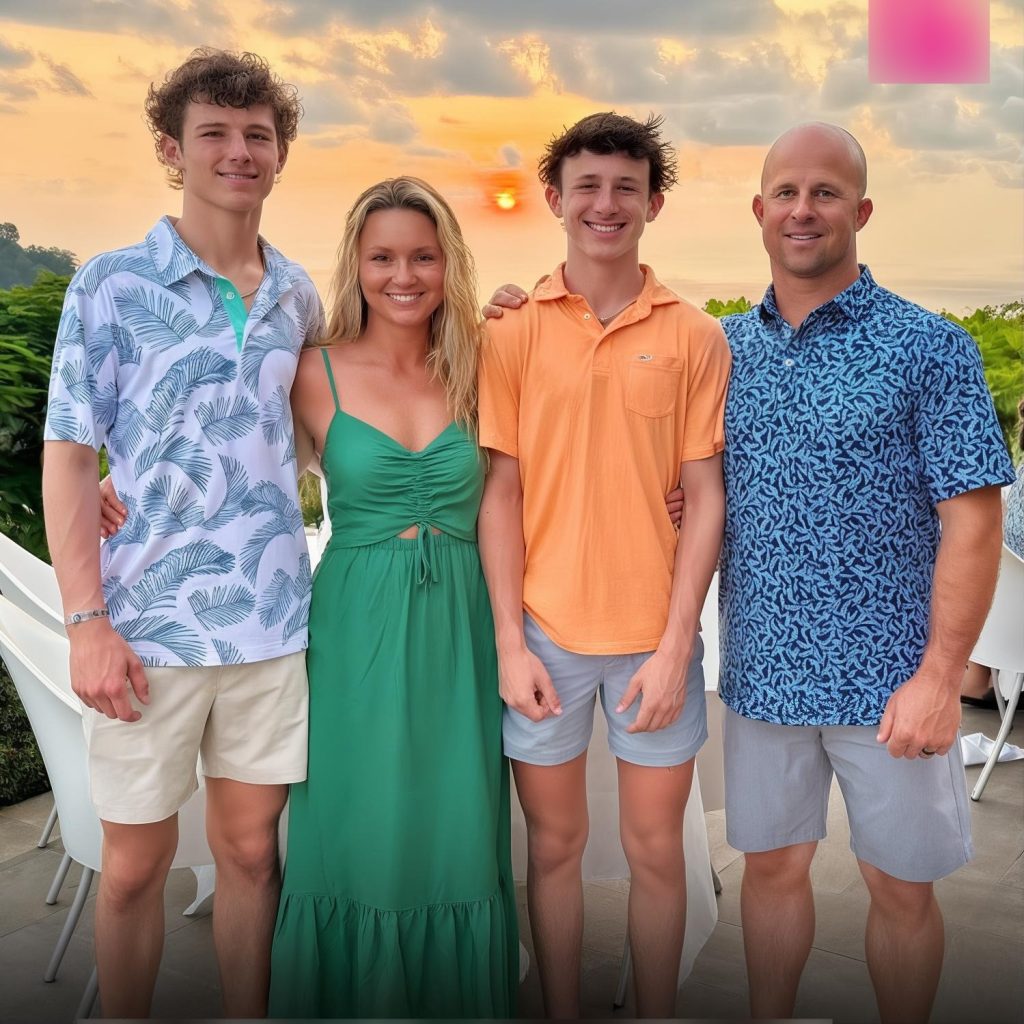 Brett Gardner with Family