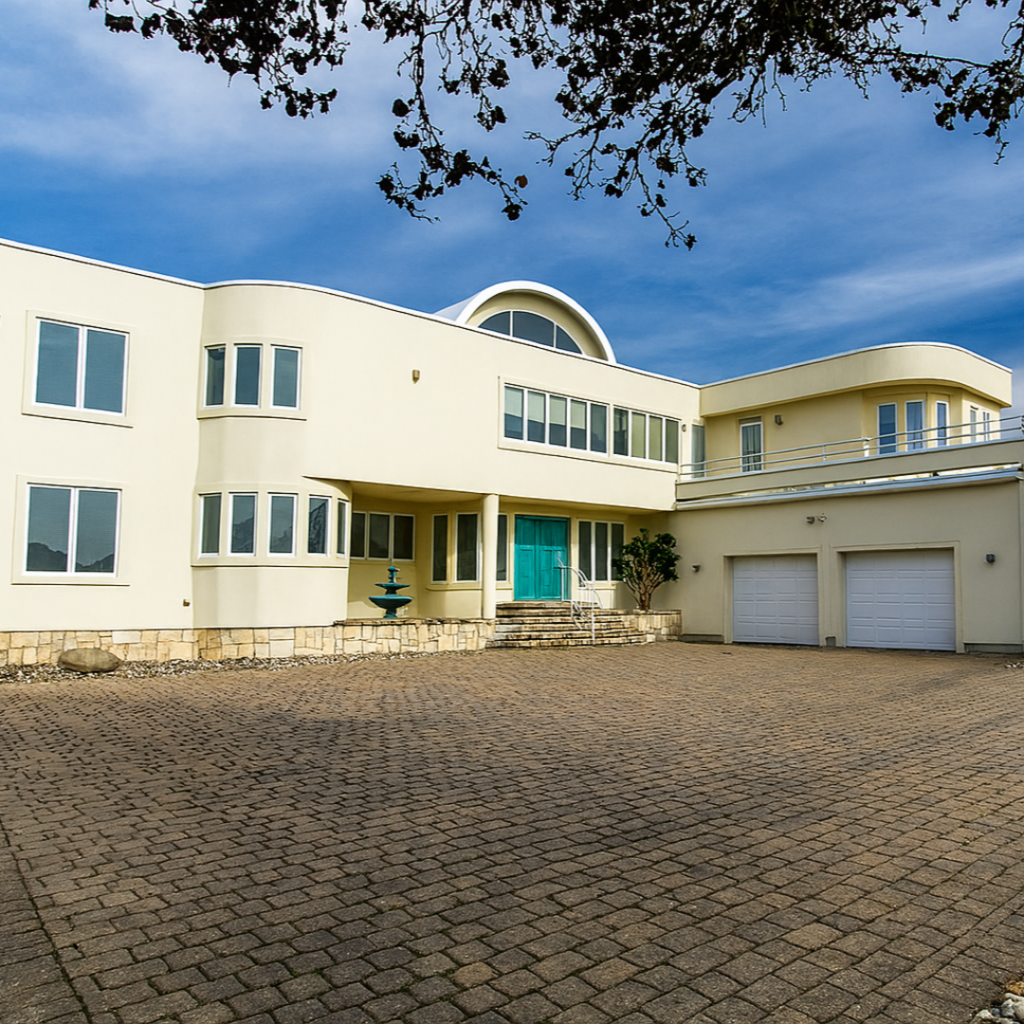 Garage View of Joe Pesci's Former Home in New Jersey