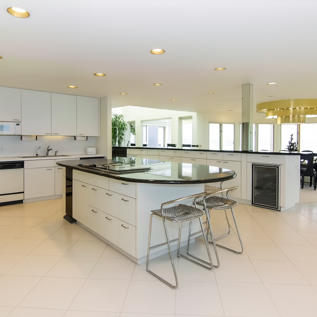 Kitchen Area in Joe Pesci's Former Home in New Jersey