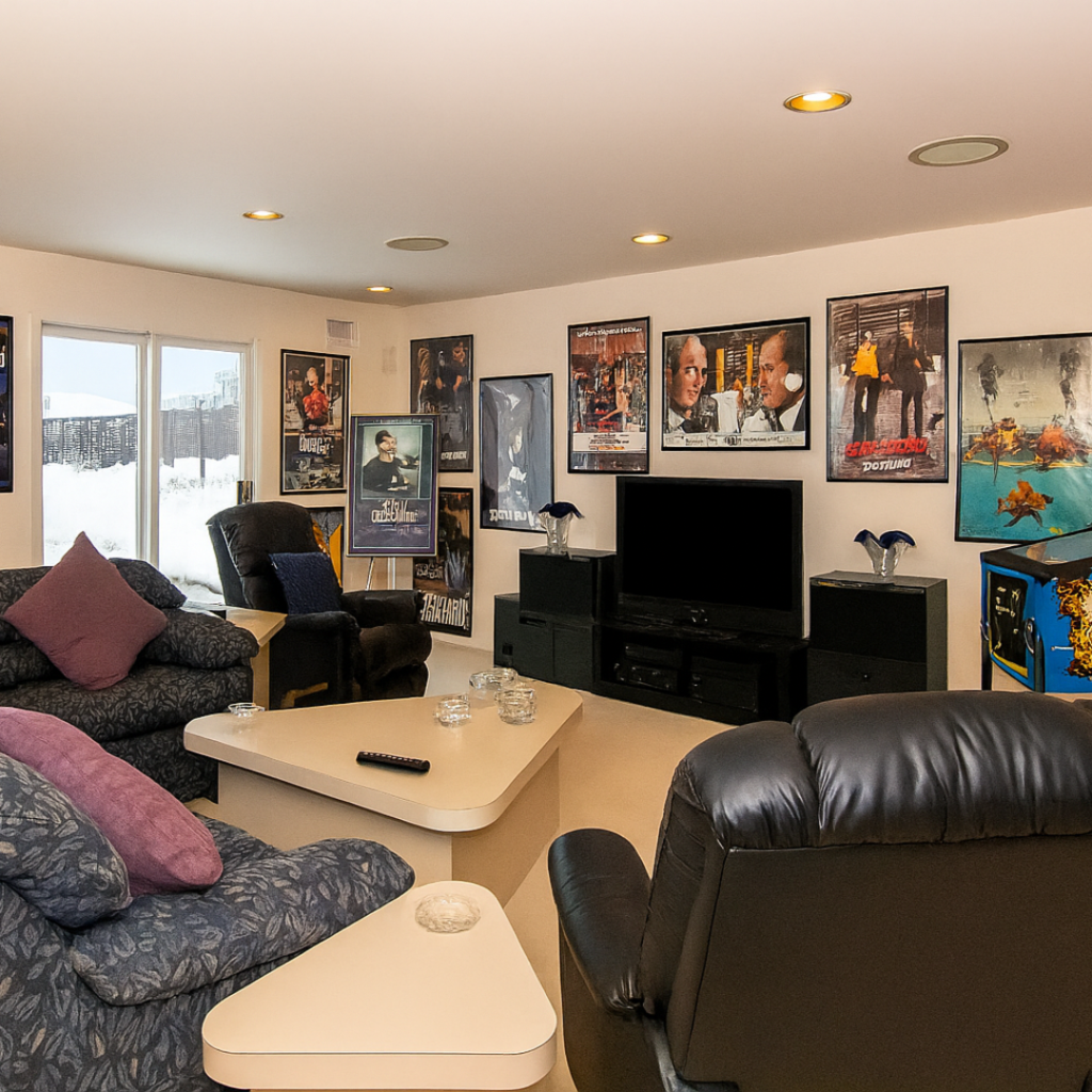 Living Area in Joe Pesci's Former Home in New Jersey
