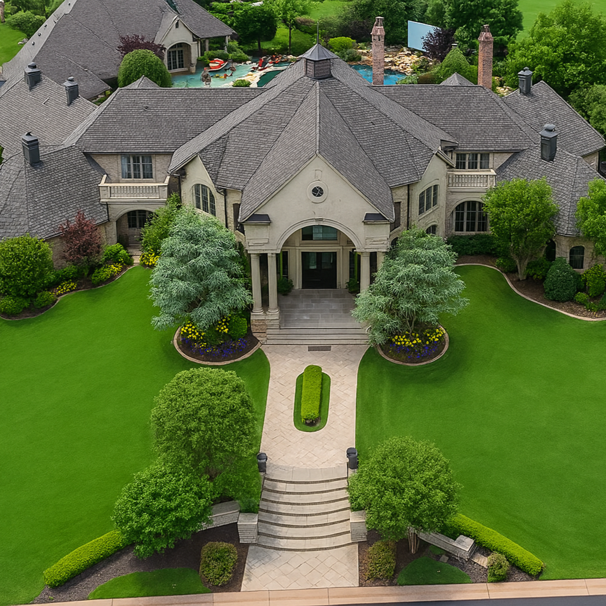 Front View of Toby Keith's Oklahoma Ranch