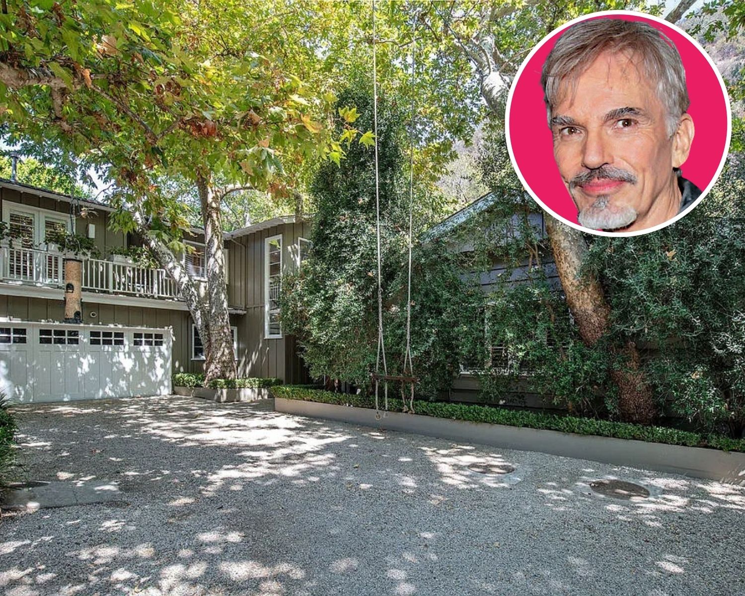 Front of Billy Bob Thornton’s Former CA Home