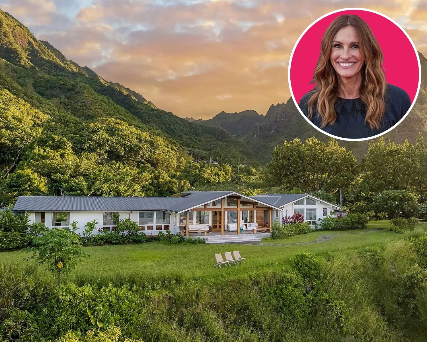 Exterior of Julia Roberts’ Former Hawaii Home