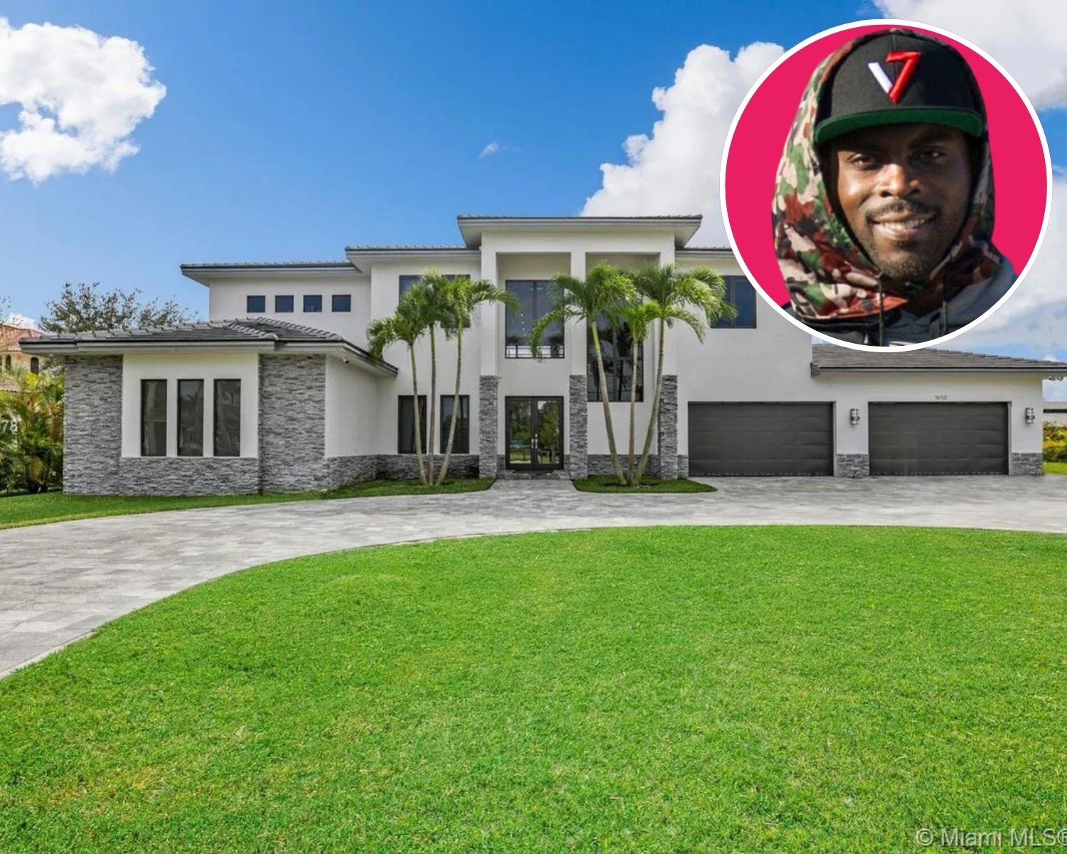Front of Michael Vick’s Former FL Home