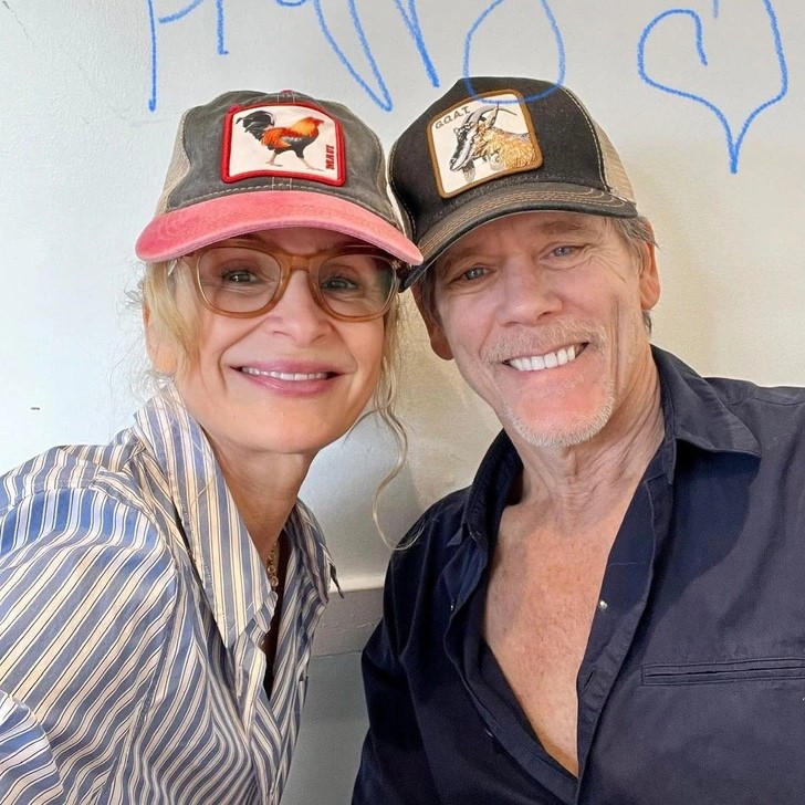 Kevin Bacon and Kyra Sedgwick