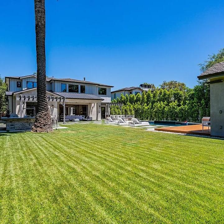 Lawn of Demi Lovato’s CA Home