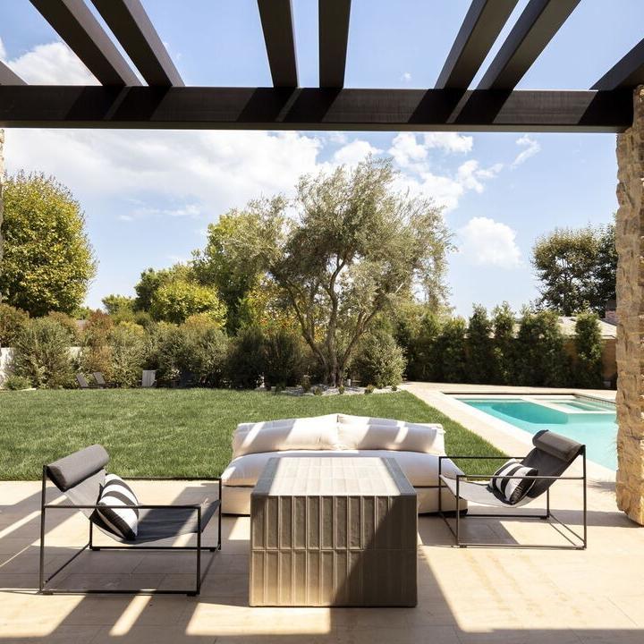 Patio of Dom DeLuise’s Former CA Home