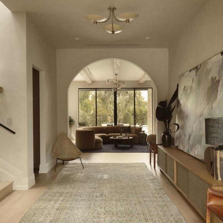 Hallway in Dom DeLuise’s Former CA Home