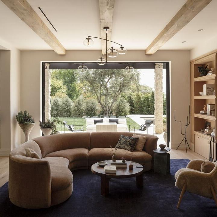 Living Room in Dom DeLuise’s Former CA Home