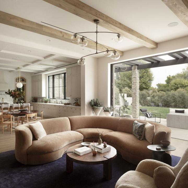 Living Room in Dom DeLuise’s Former CA Home