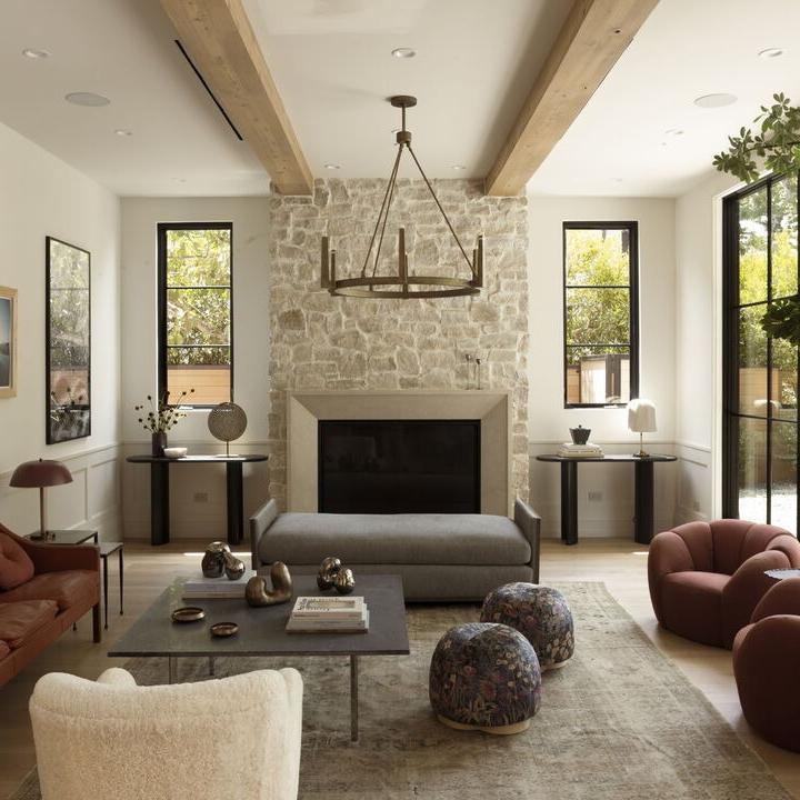 Living Room in Dom DeLuise’s Former CA Home