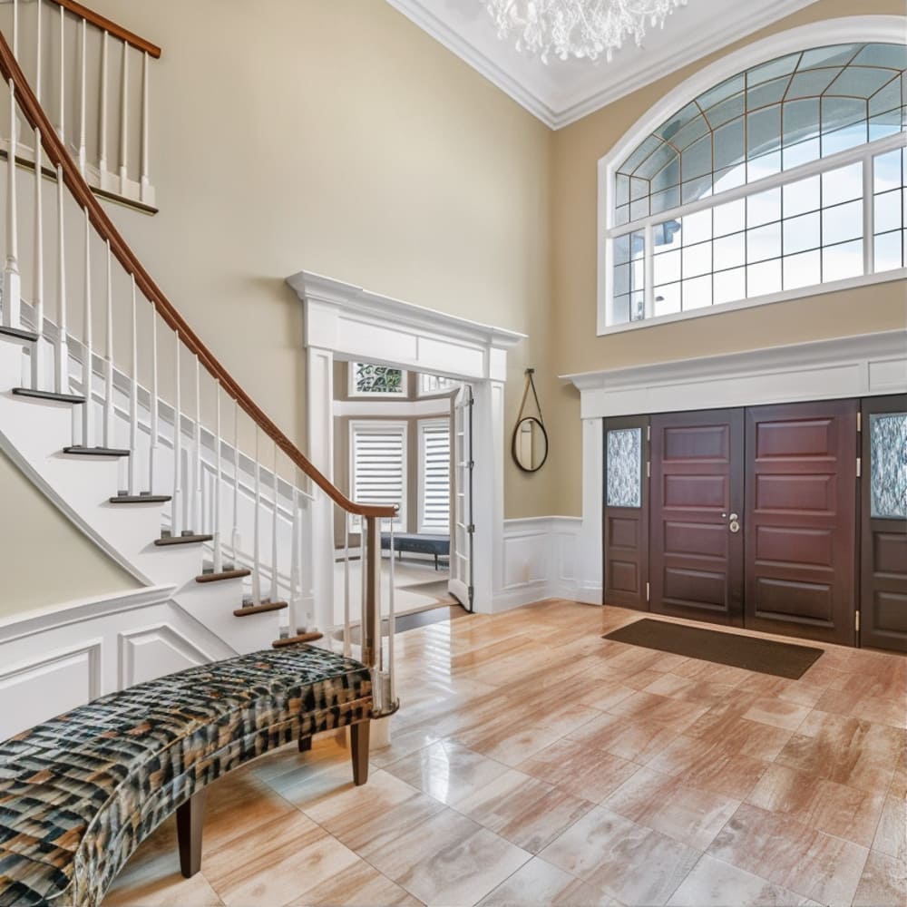 Foyer in Stephen A. Smith’s NJ Home