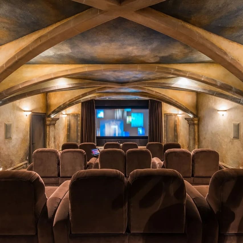 Private Theater in Steve Harvey’s GA Home