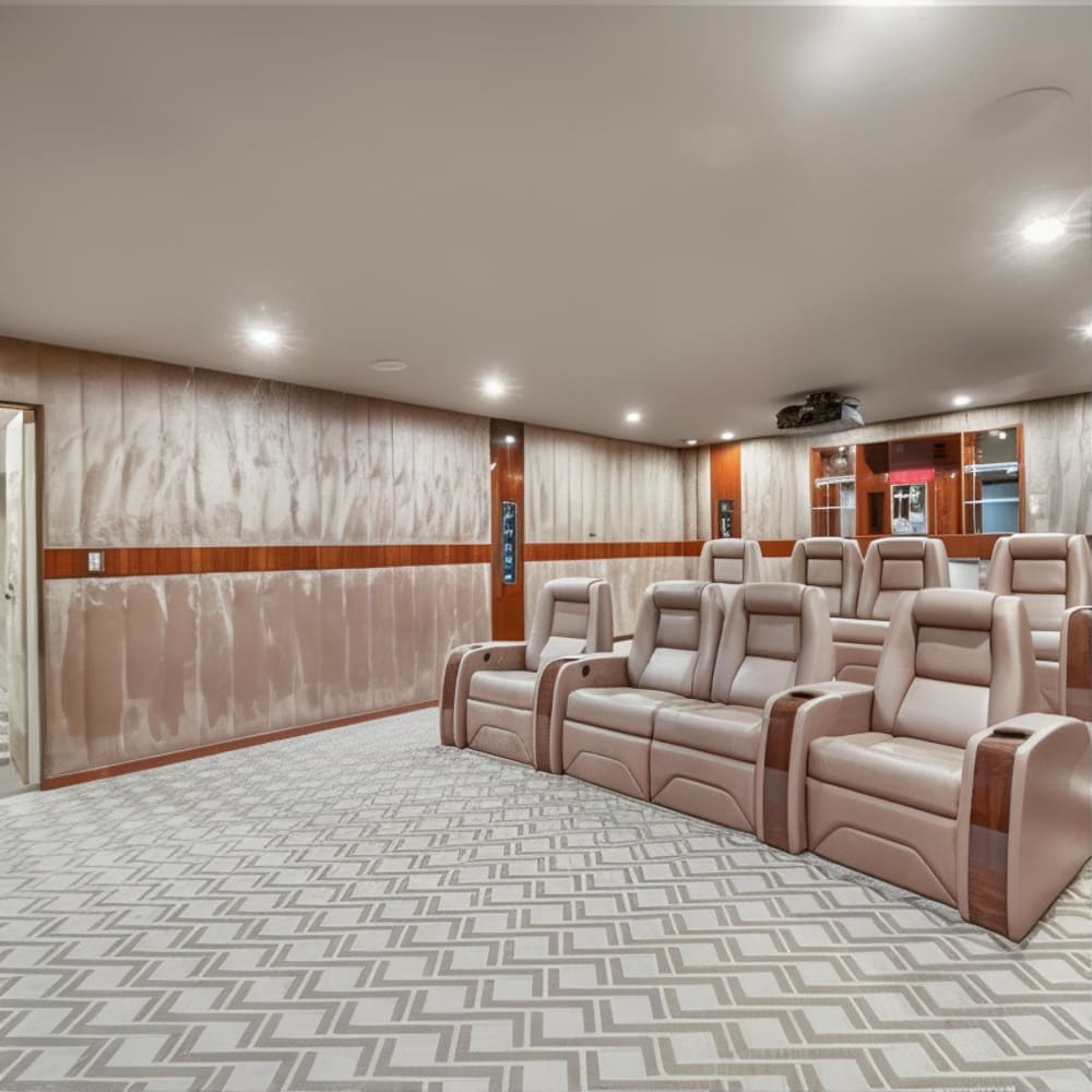 Theater in Stephen A. Smith’s NJ Home