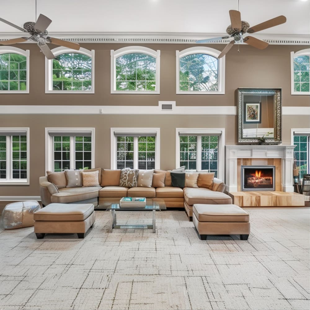 Living Room in Stephen A. Smith’s NJ Home