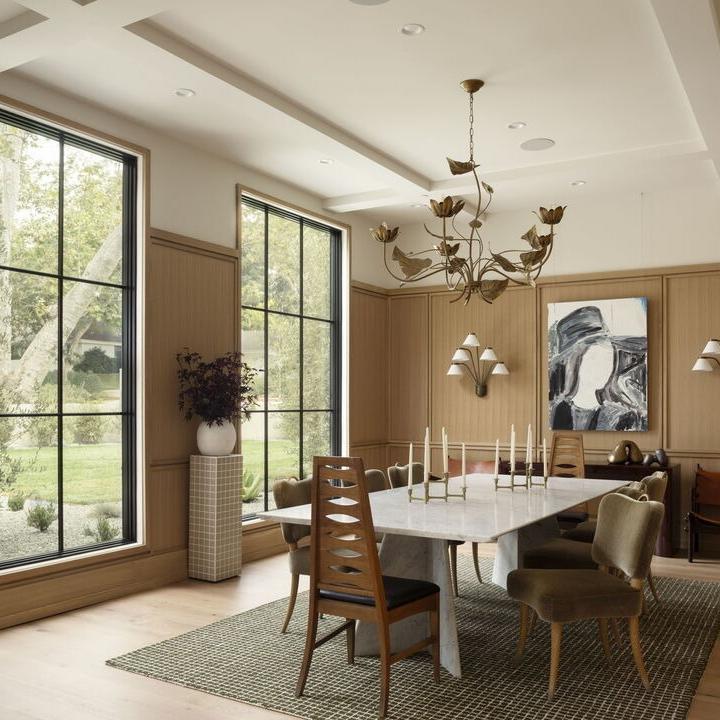 Dining Room in Dom DeLuise’s Former CA Home