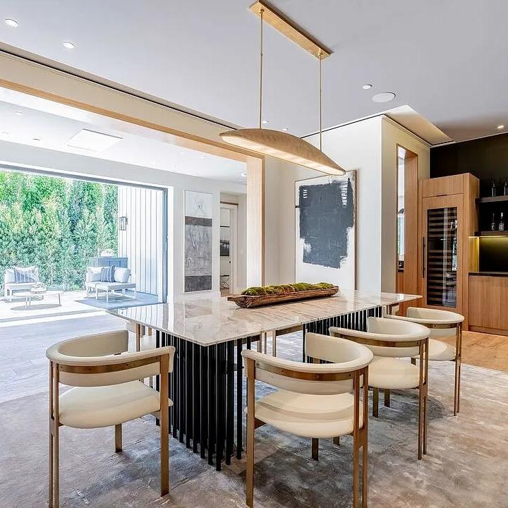 Dining Area in Demi Lovato’s CA Home