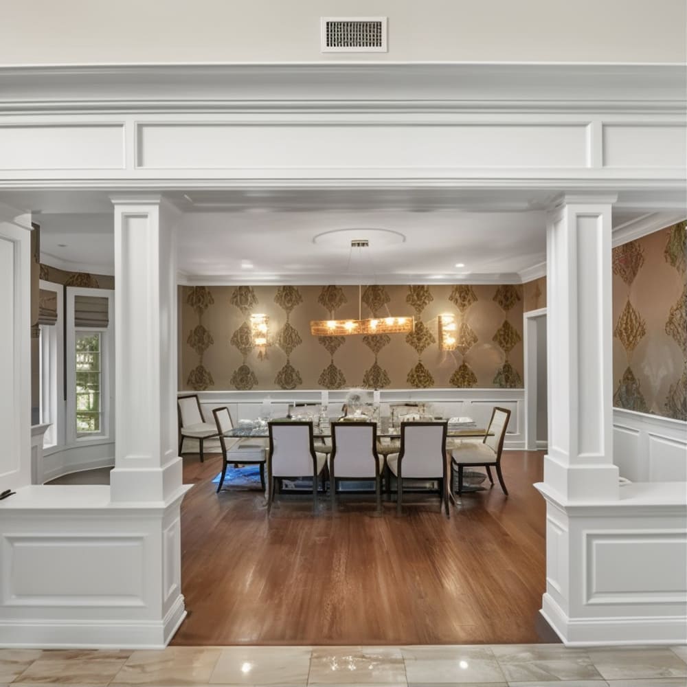 Dining Room in Stephen A. Smith’s NJ Home
