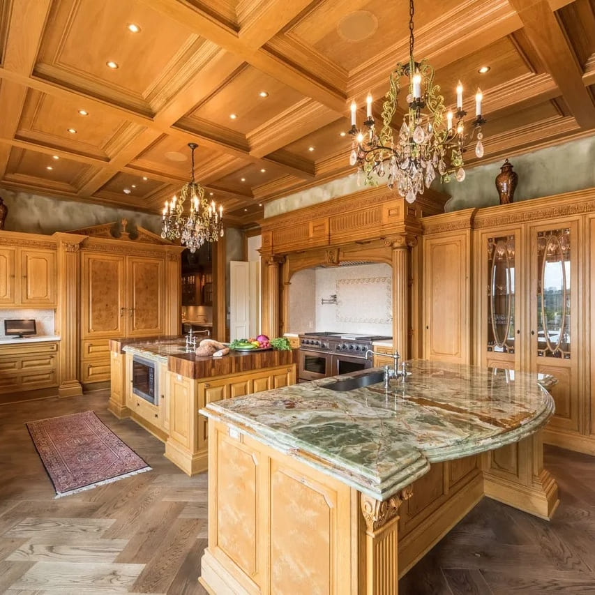 Kitchen in Steve Harvey’s GA Home
