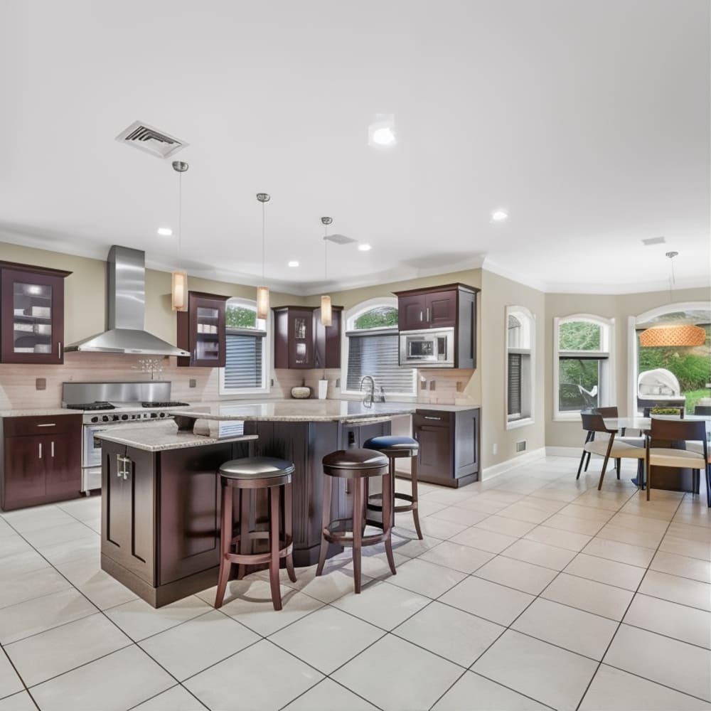 Kitchen in Stephen A. Smith’s NJ Home