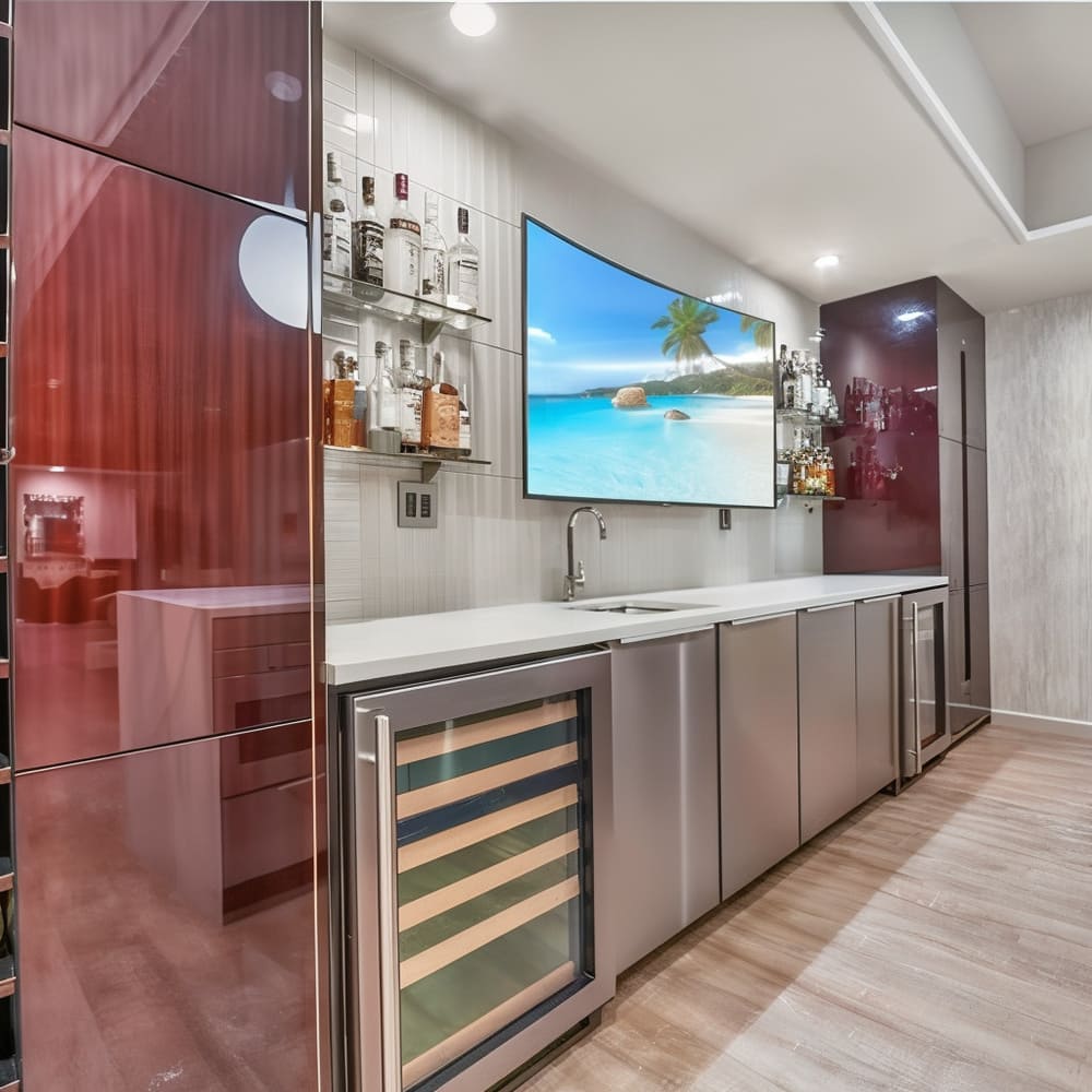 Bar in Stephen A. Smith’s NJ Home
