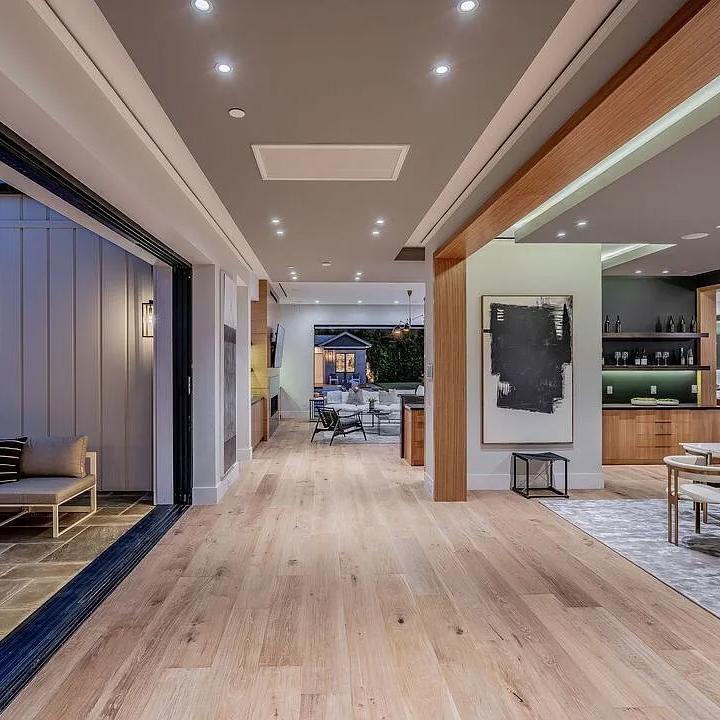Hallway in Demi Lovato’s CA Home