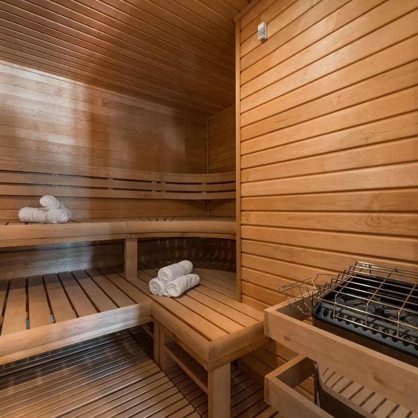 Sauna in Steve Harvey’s GA Home