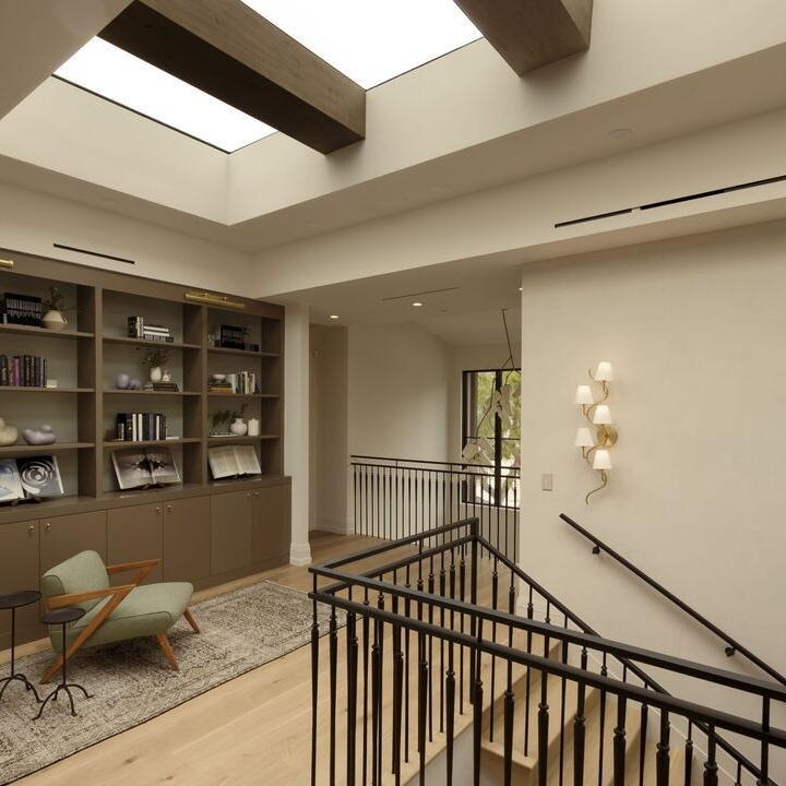 Upstairs Landing in Dom DeLuise’s Former CA Home