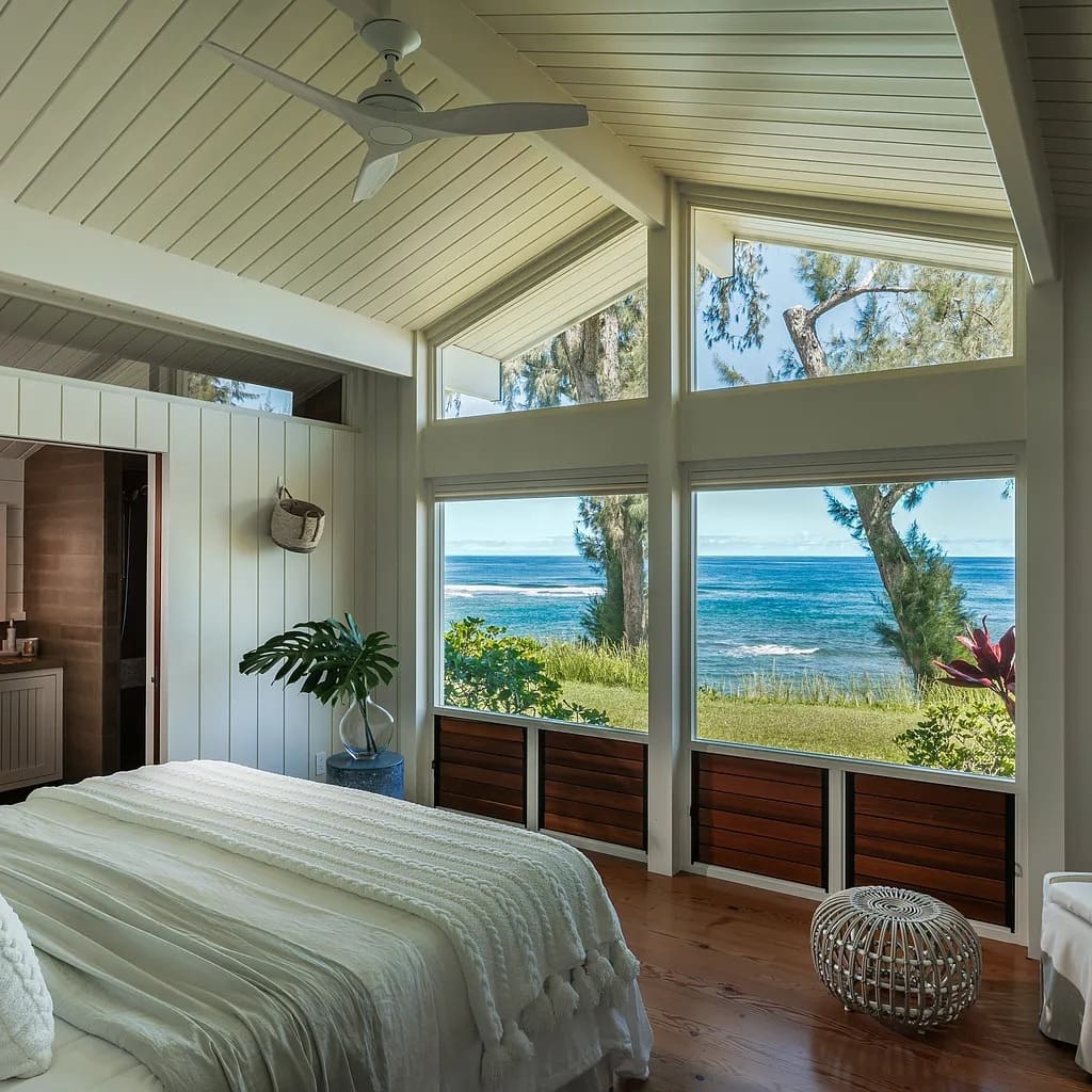 Bedroom in Julia Roberts’ Former Hawaii Home