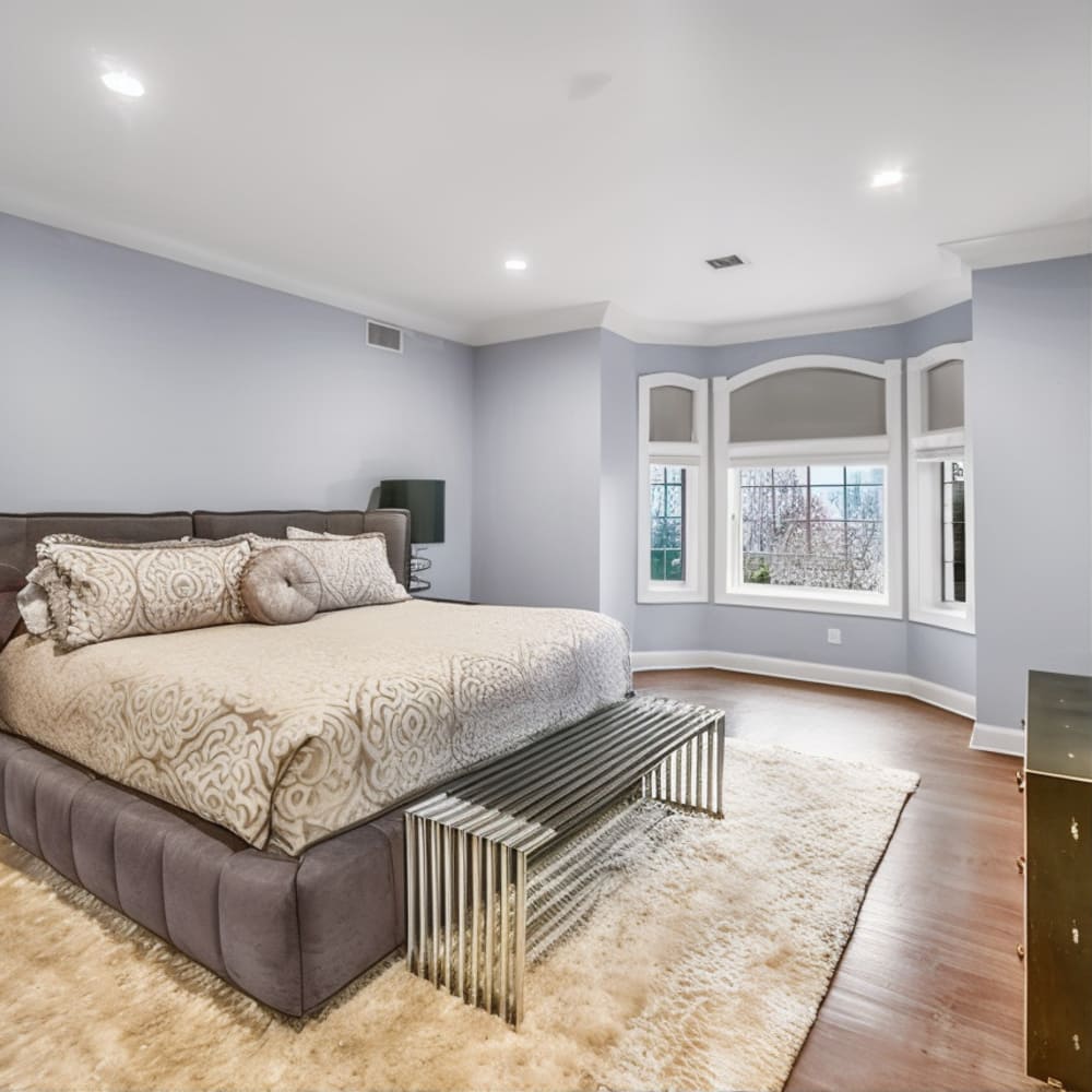 Bedroom in Stephen A. Smith’s NJ Home