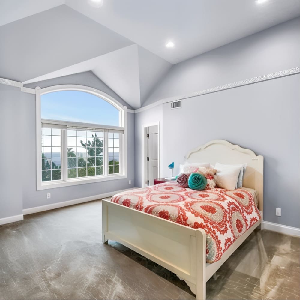 Bedroom in Stephen A. Smith’s NJ Home