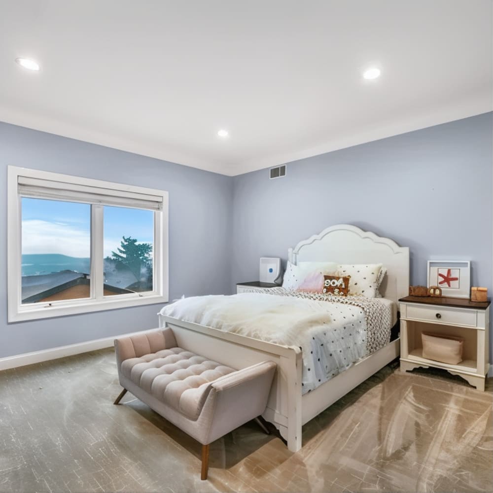 Bedroom in Stephen A. Smith’s NJ Home