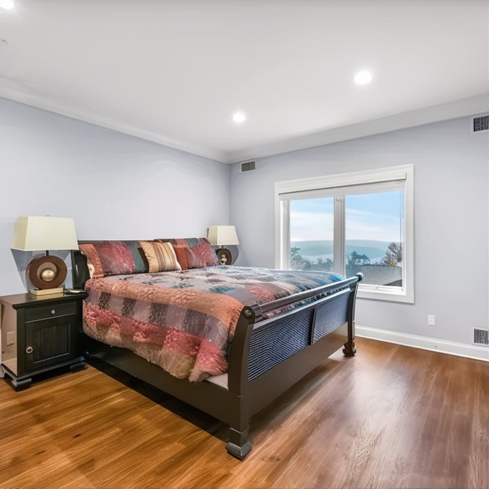 Bedroom in Stephen A. Smith’s NJ Home