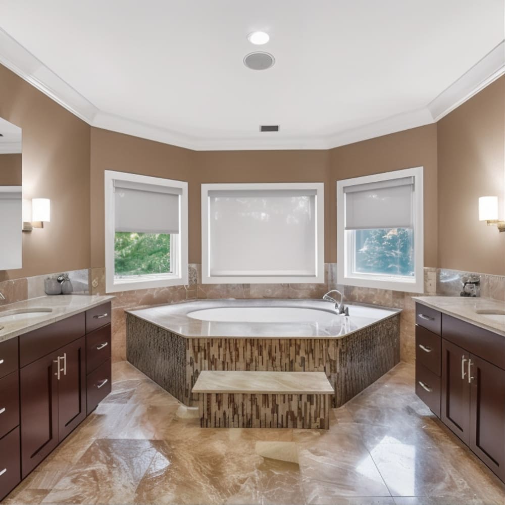 Bathroom in Stephen A. Smith’s NJ Home