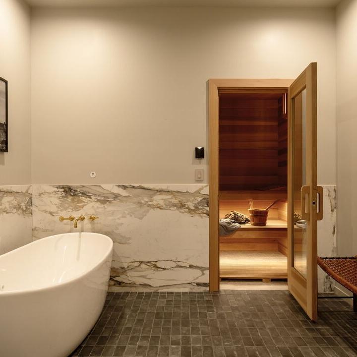 Bathroom in Dom DeLuise’s Former CA Home