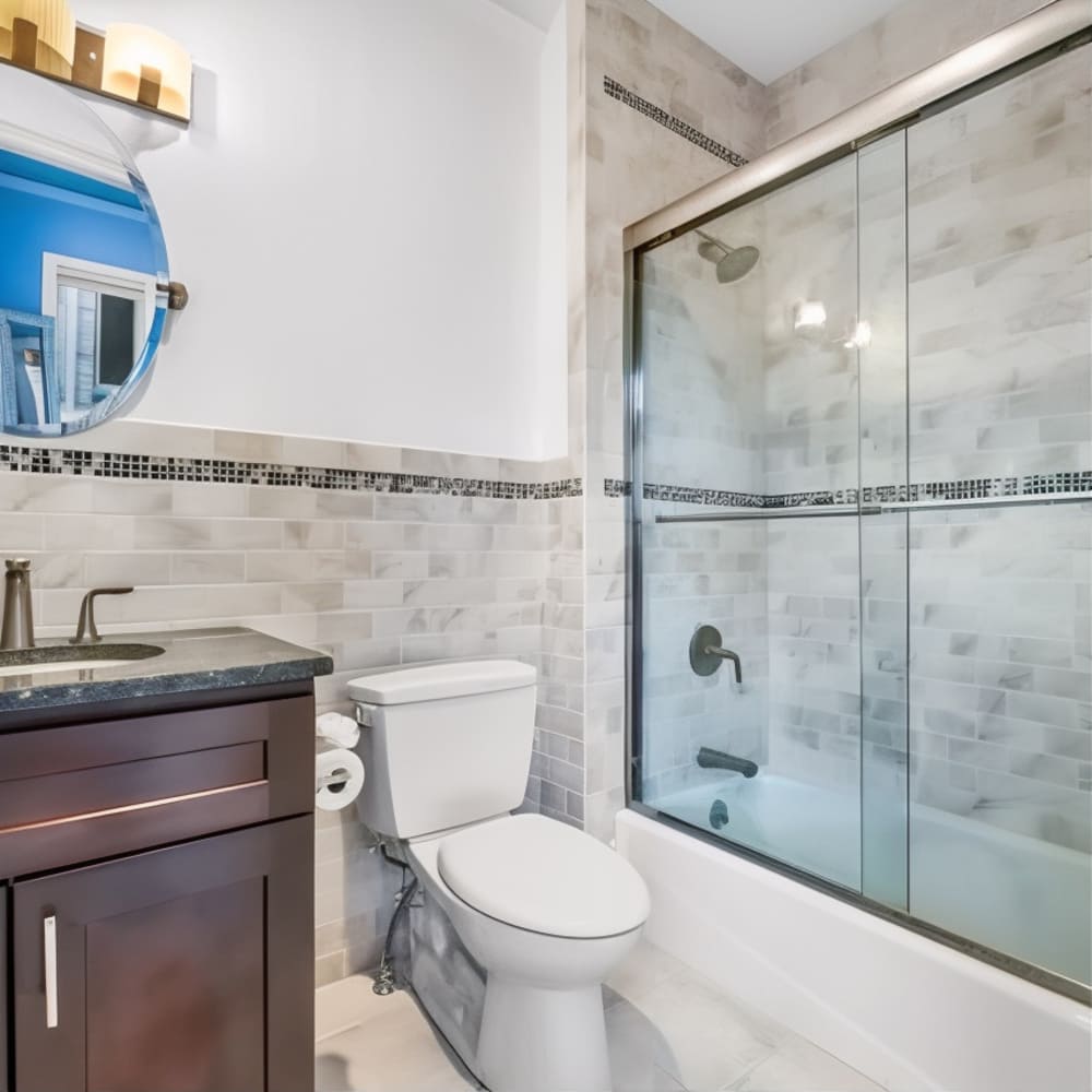Bathroom in Stephen A. Smith’s NJ Home