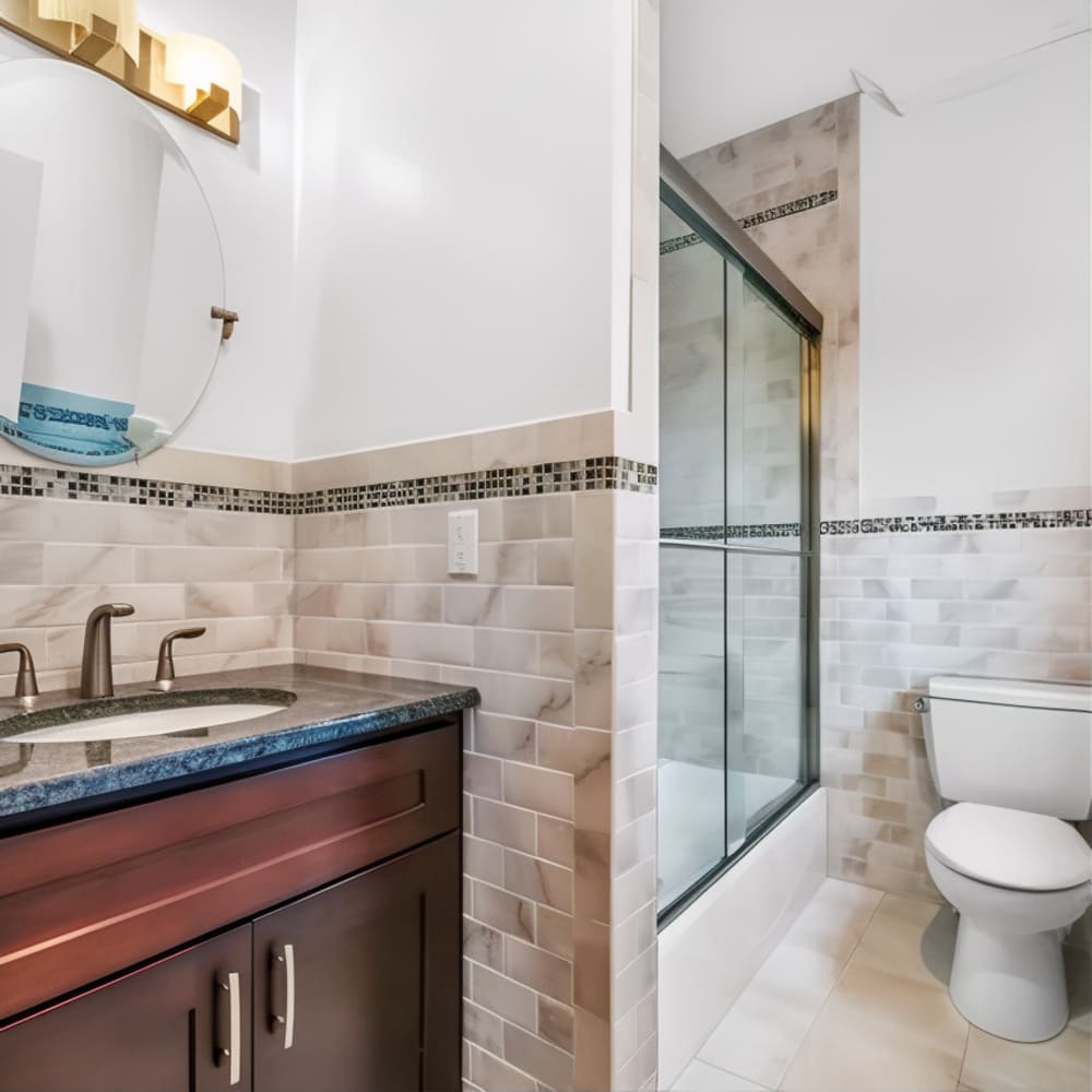 Bathroom in Stephen A. Smith’s NJ Home