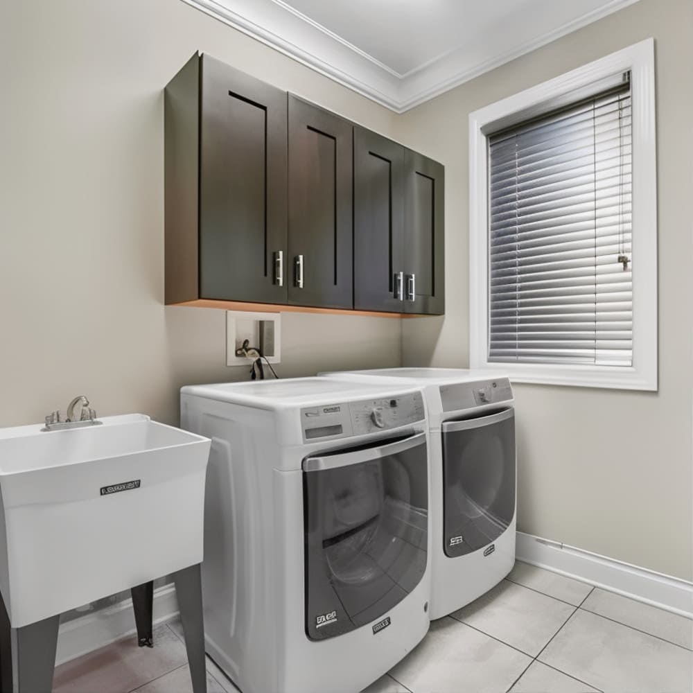 Laundry Room in Stephen A. Smith’s NJ Home
