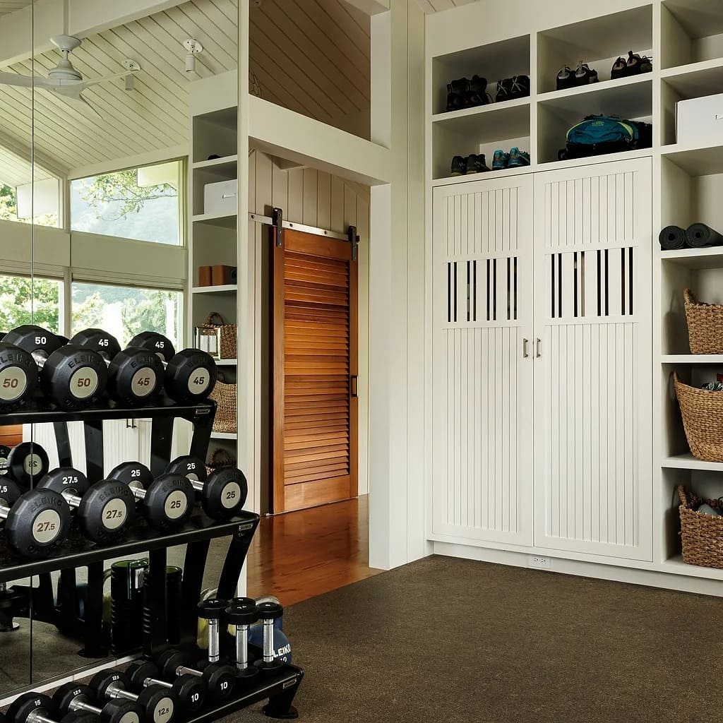 Gym in Julia Roberts’ Former Hawaii Home