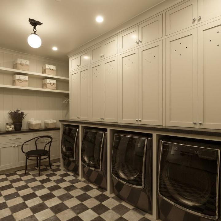 Laundry Room in Dom DeLuise’s Former CA Home