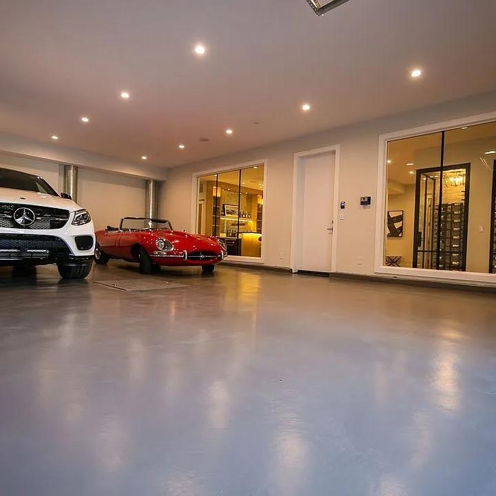 Garage in Demi Lovato’s CA Home