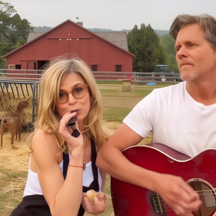 Kevin Bacon and Kyra Sedgwick