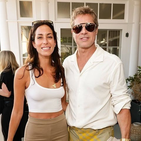 Brad Pitt and Ines de Ramon